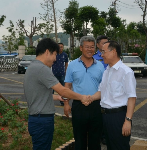 济南市城市管理局,市城管执法局局长吕灿华到市中城管局调研智慧化